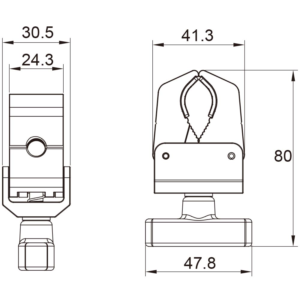 Зажим KUPO KCP-730B SUPER CLAW CLAMP