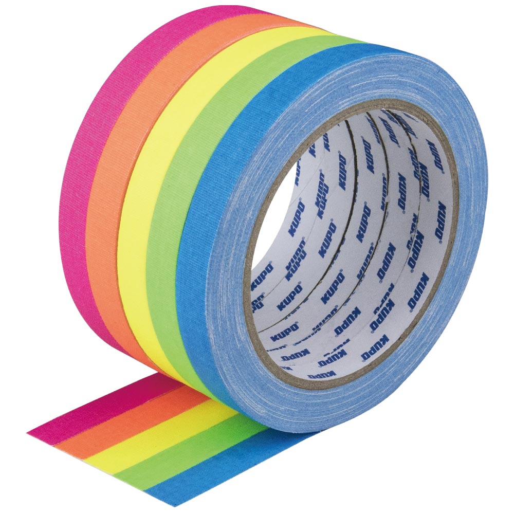 Лента клейкая KUPO CSS-1215GN CLOTH SPIKE TAPE зеленая