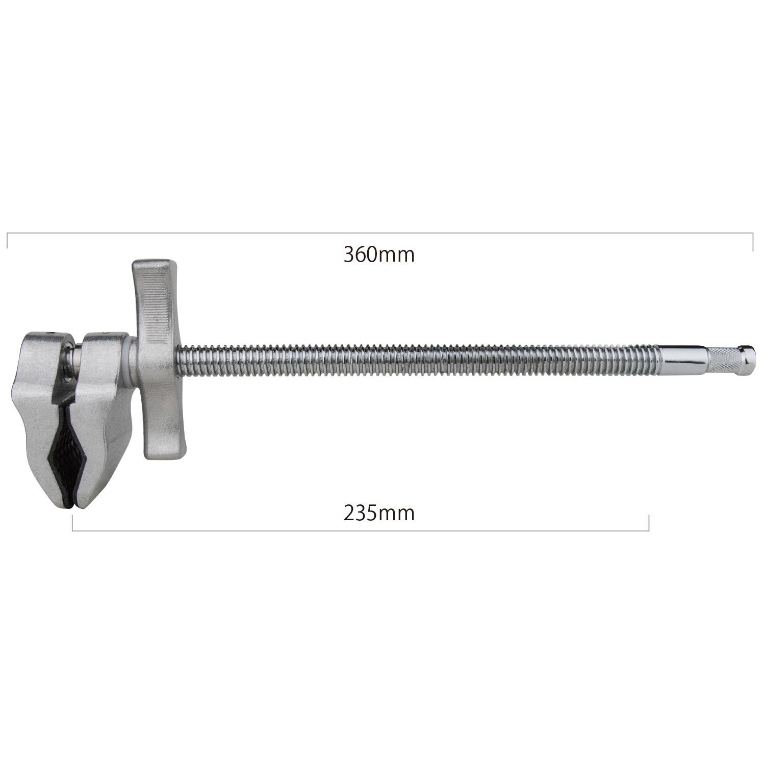 Зажим KUPO KCP-607 SUPER VISER CLAMP END JAW 9"